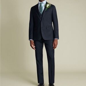 Charles Tyrwhitt Navy Men's Slim-Fit Suit